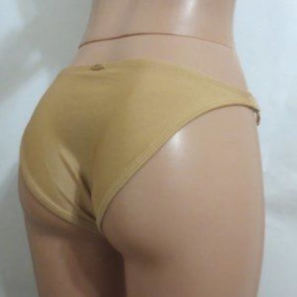 Luli Fama Gold Bikini Bottom - Picture 2 of 4